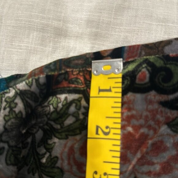 Johnny Was Velvet Multi Colored Cardigan - Picture 12 of 15